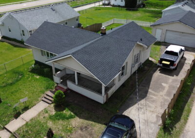 Overhead view of 3307 Hoover rental property in Rockford IL