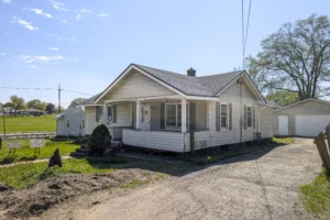Front view of 3307 Hoover rental property in Rockford IL