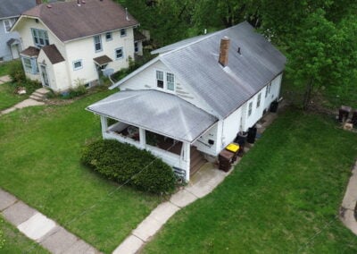 Aerial photo of 1804 Latham St. rental property in Rockford