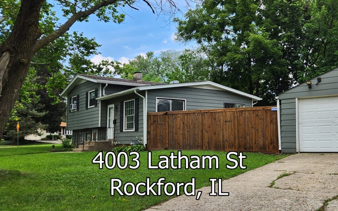 4003 Latham St. Rockford, Illinois 61103